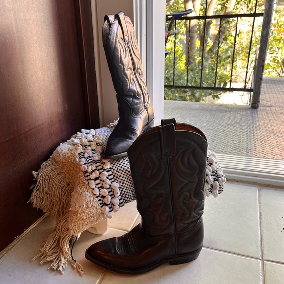 BOULET ~ Canadian Made Leather Cowboy Boots 😍 - Picture 2 of 8